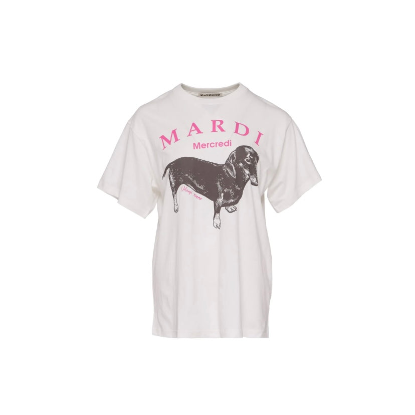 Mardi Cream Crop Tee JM