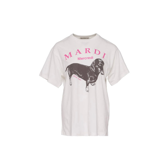 Mardi Cream Crop Tee JM