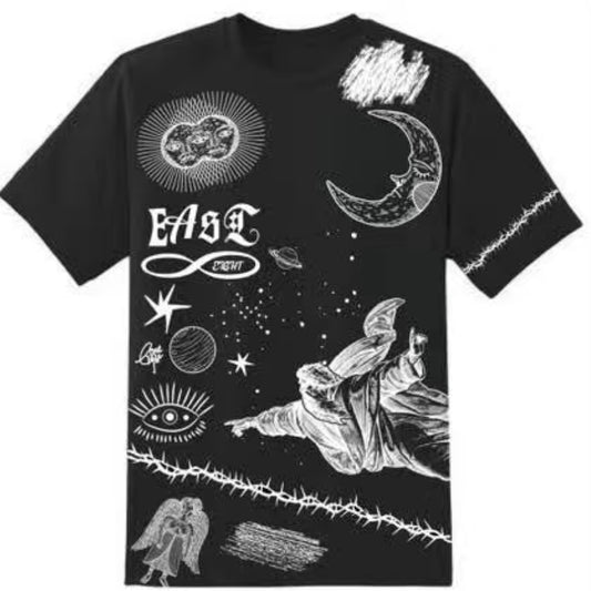 East Eight E8 Sun Black Tee