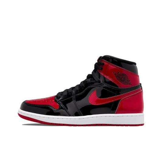 Air Jordan 1 High Patent Bred