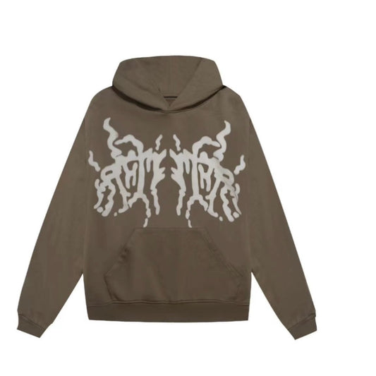 Rhime Thorn Butterfly Brown Hoodie MrMEE