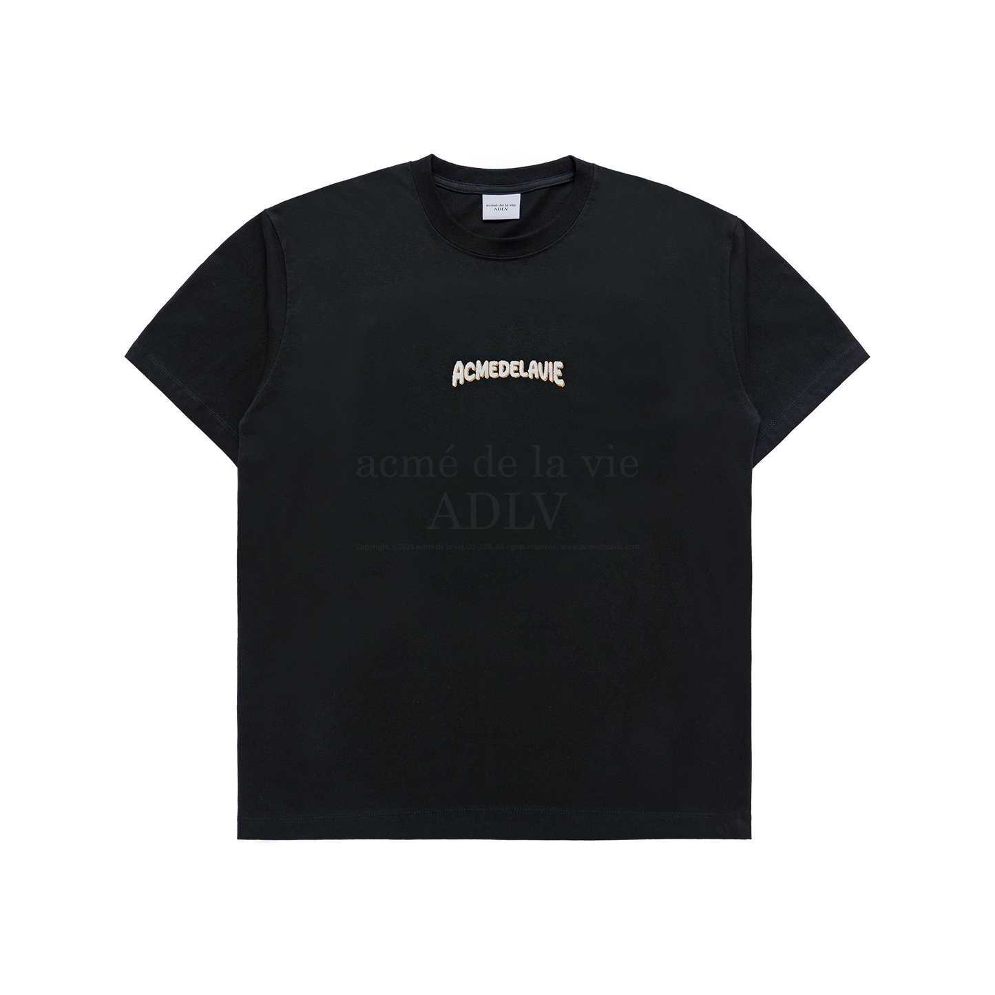 ADLV Rabbit T Bear Black Tee