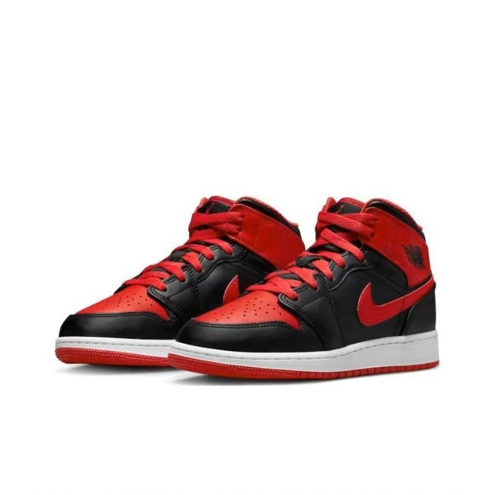 Air Jordan 1 Mid Alternate Bred (2022) GS