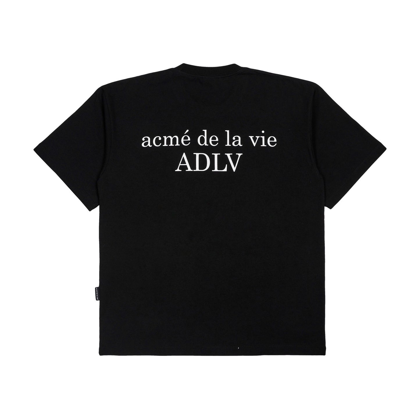 ADLV Baby Face Telephone Girl Black Tee