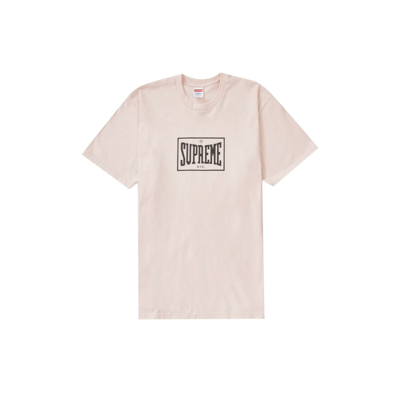 Supreme Warm Up Pale Pink Tee