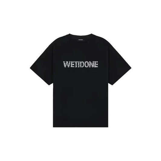 Welldone Pearl Logo Washed Black Tee