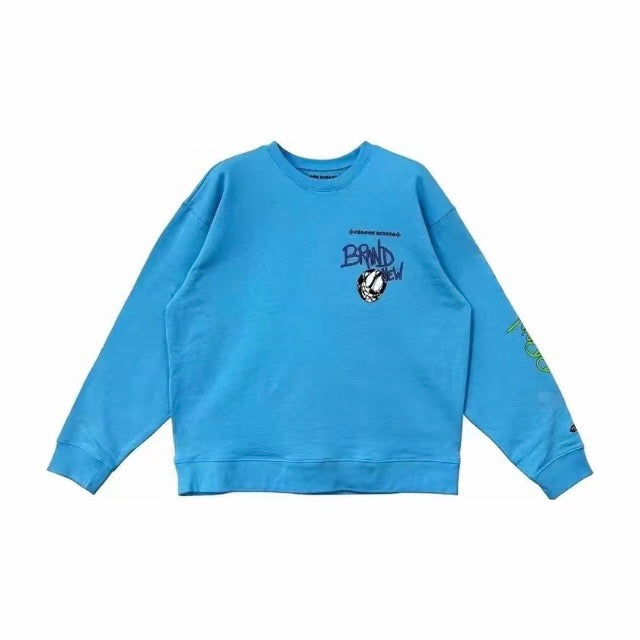 Chrome Hearts Matty Boy Blue Sweat Shirt