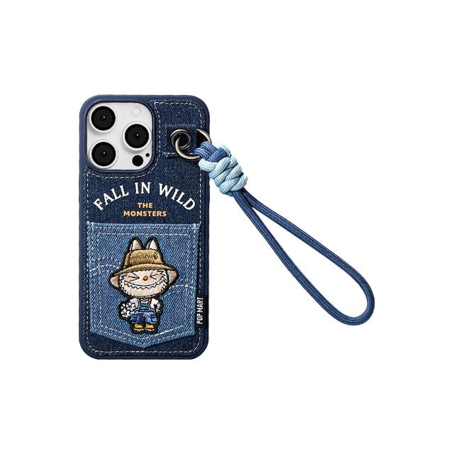 Pop Mart The Monsters Labubu Fall In Wild Lanyard Phone Case