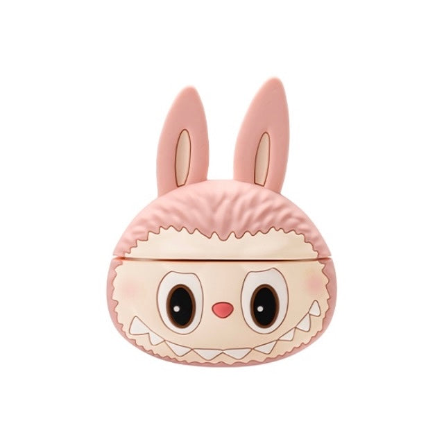 Pop Mart Labubu The Monsters Original-Pink Silicone Earphone Bag