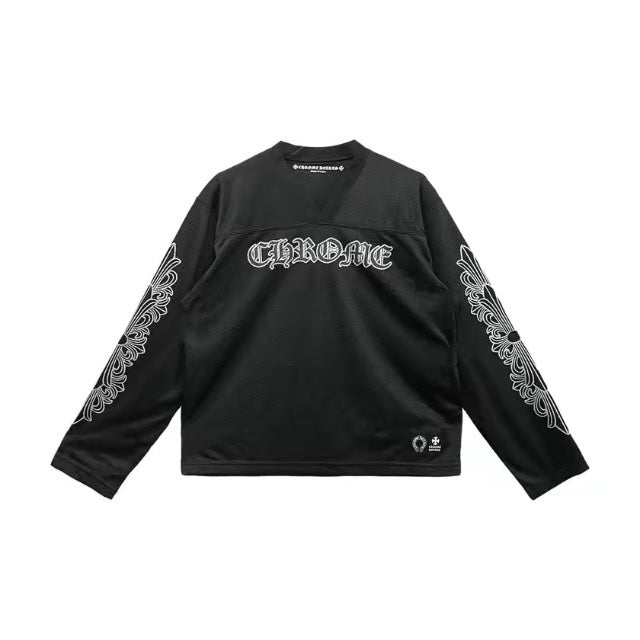 Chrome Hearts Black Long Sleeve Jersey BF