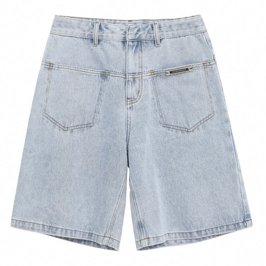 Masonprince Washed Denim Blue Shorts JM