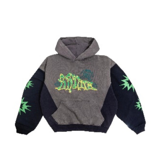 Rhime Basic Logo Deconstructed Multi Hoodie MrMEE