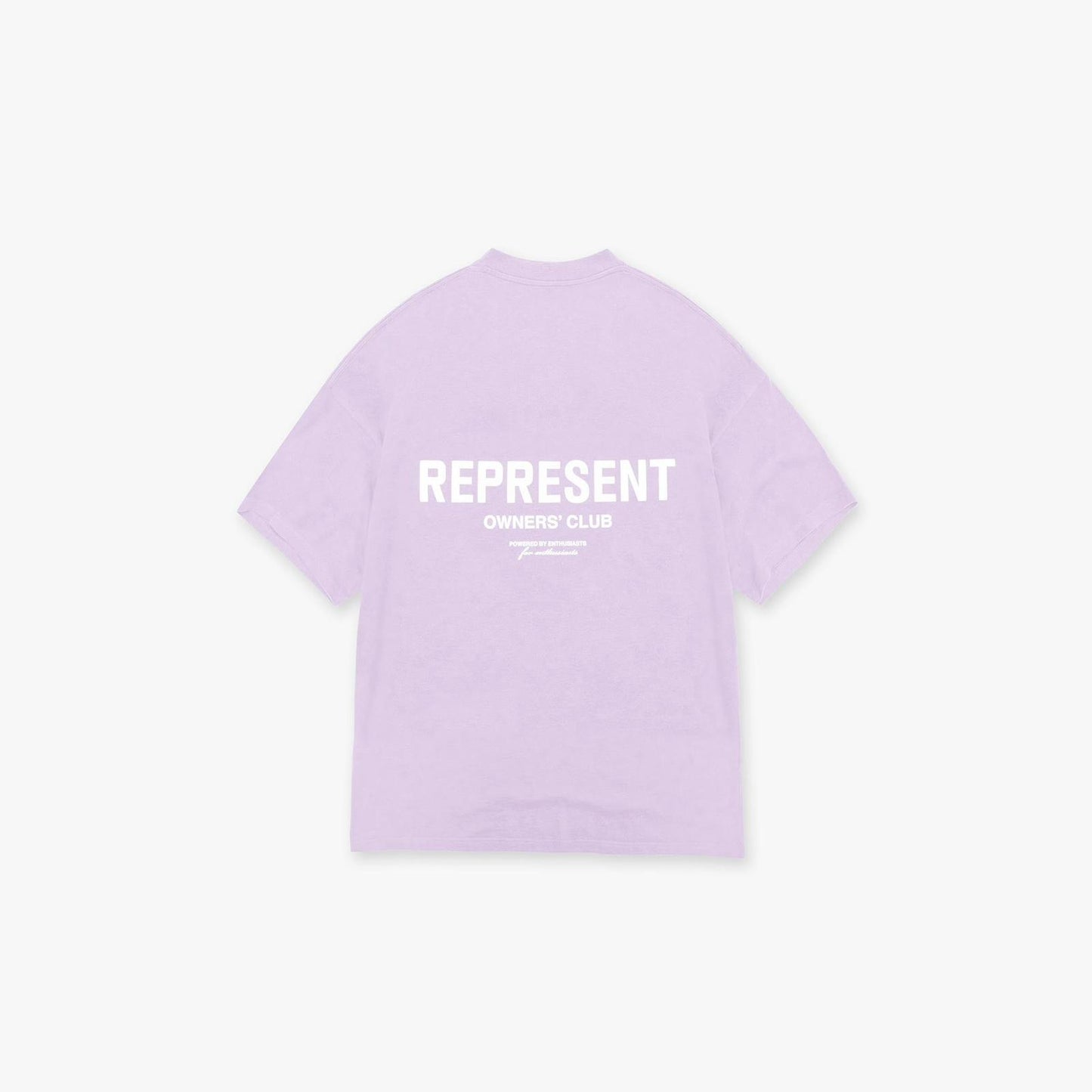 Represent Owner's Club White Light Violet Tee