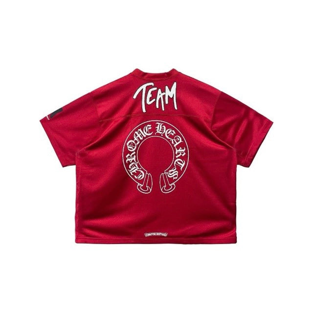 Chrome Hearts Red Shortsleeve Jersey