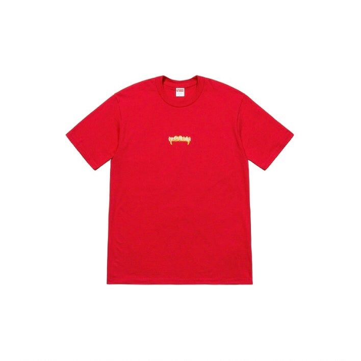 Supreme Fonts Red Tee