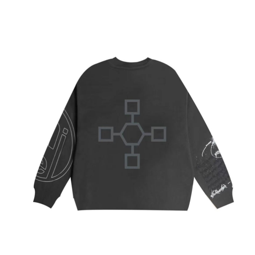 Rhime Palace Symbol Black Long Sleeves Tee MrMEE