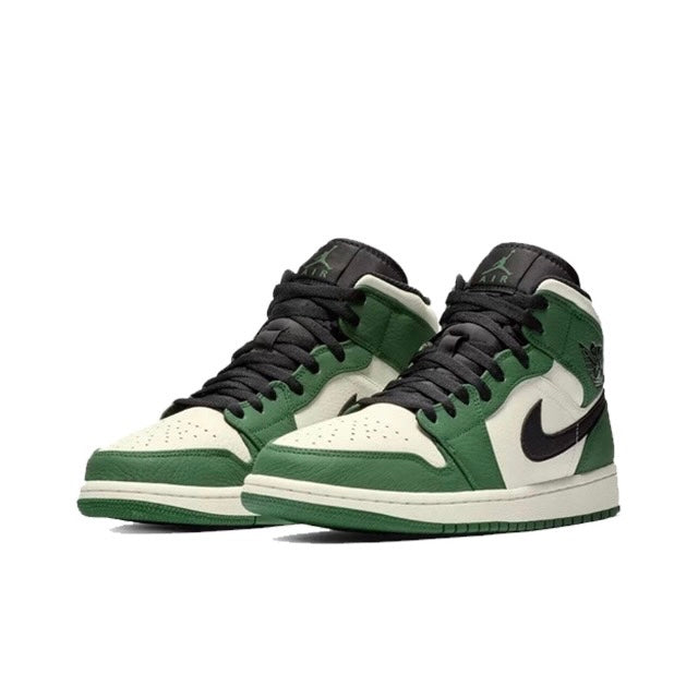 Air Jordan 1 Mid Pine Green