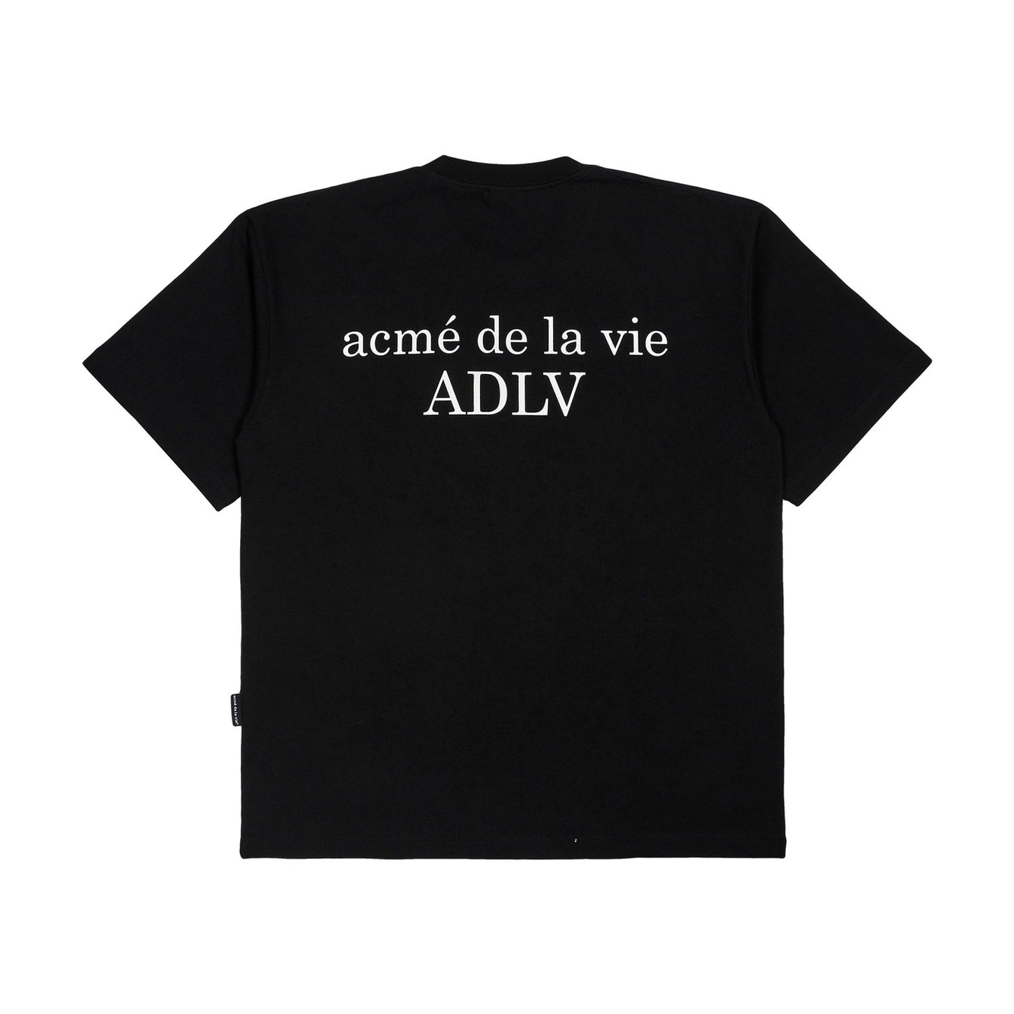 ADLV Baby Face Crocodile Doll Black Tee