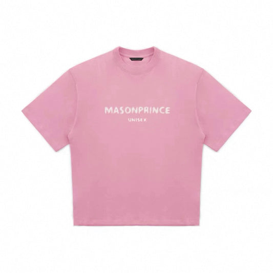 Masonprince Faded Logo Pink Tee JM