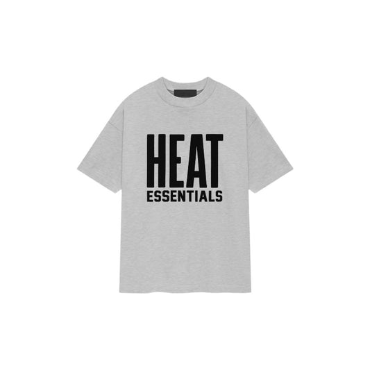 Essentials FW24 NBA Heat Light Heather Tee