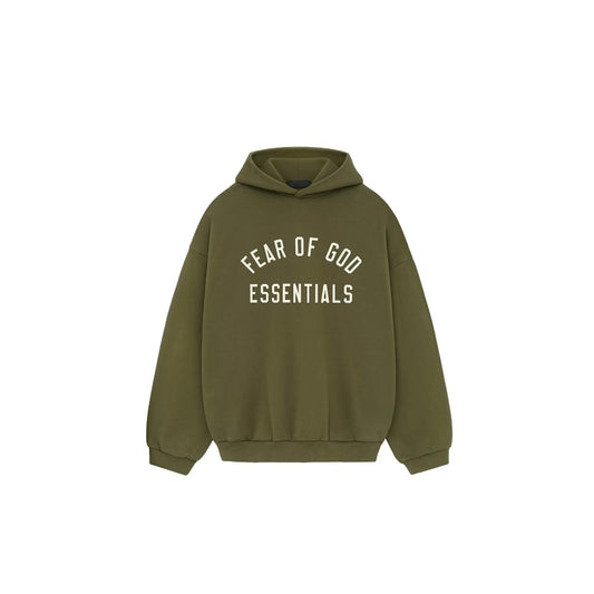 Essentials FW24 Military Green Hoodie