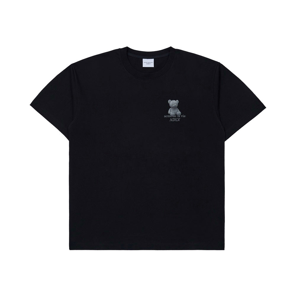 ADLV Fuzzy Bear Black Tee