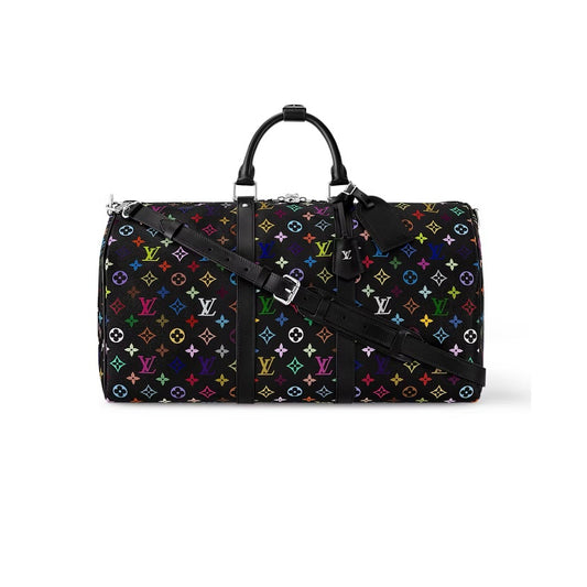 Louis Vuitton Murakami Black Keepall 50 BF