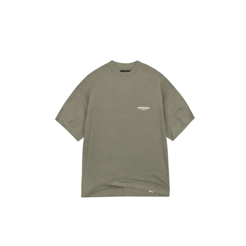 Represent Owner's Club Cream Olive Tee