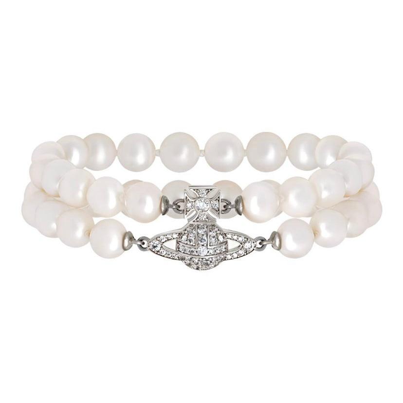 Vivienne Westwood Graziella Pearl Bracelet