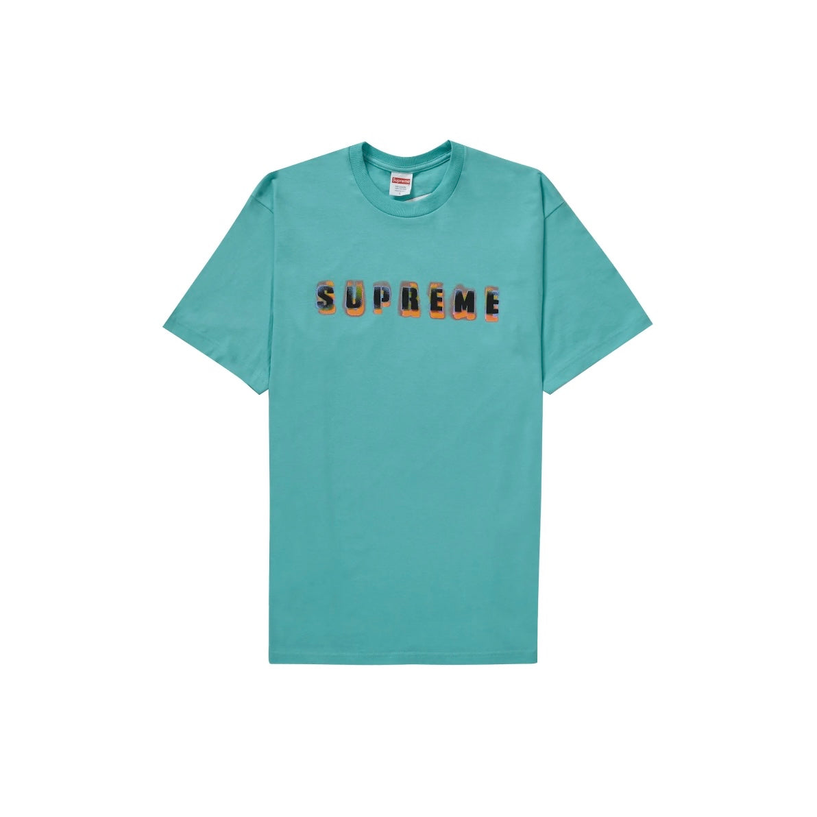 Supreme Stencil Teal Tee