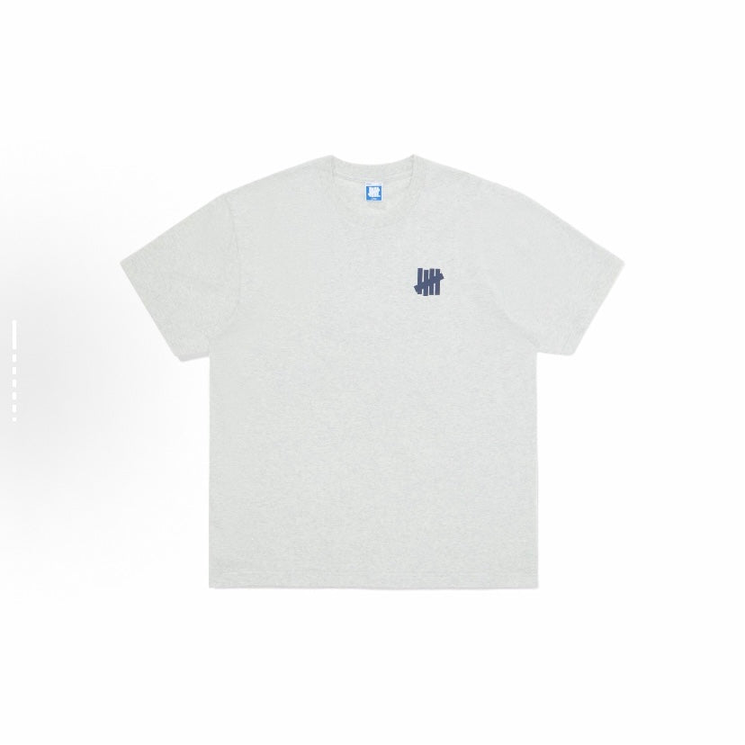 Undefeated SS25 Blue Grey Logo Tee