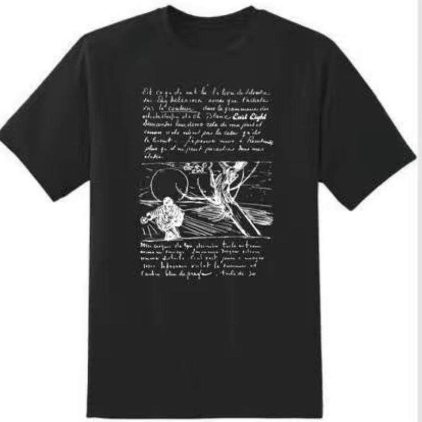 East Eight E8 Bible Black Tee