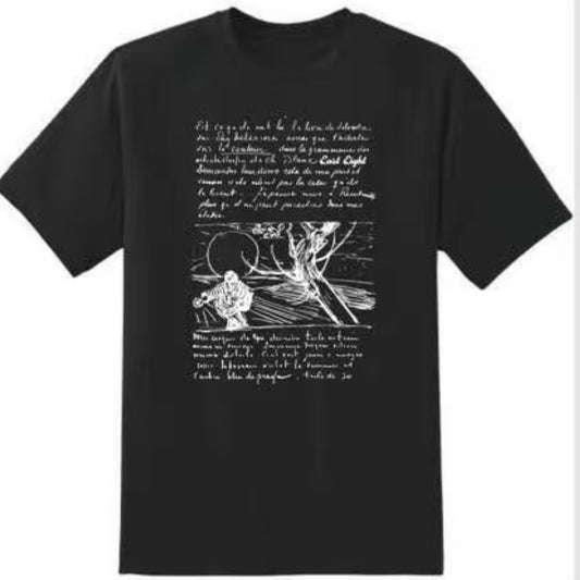 East Eight E8 Bible Black Tee