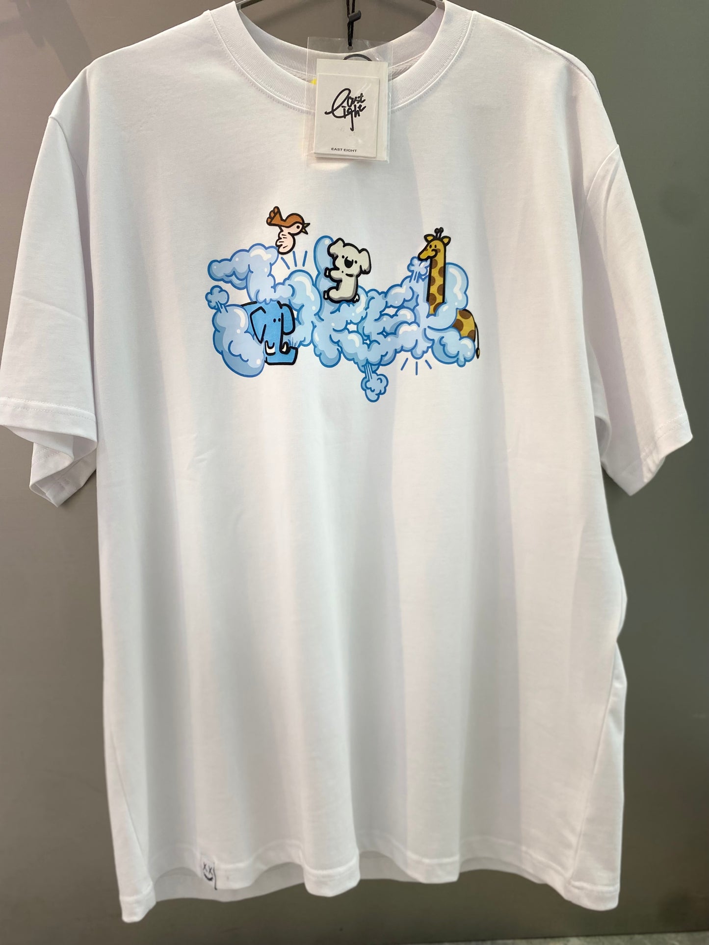 Rickyisclown Joker Zoo Smiley White Tee