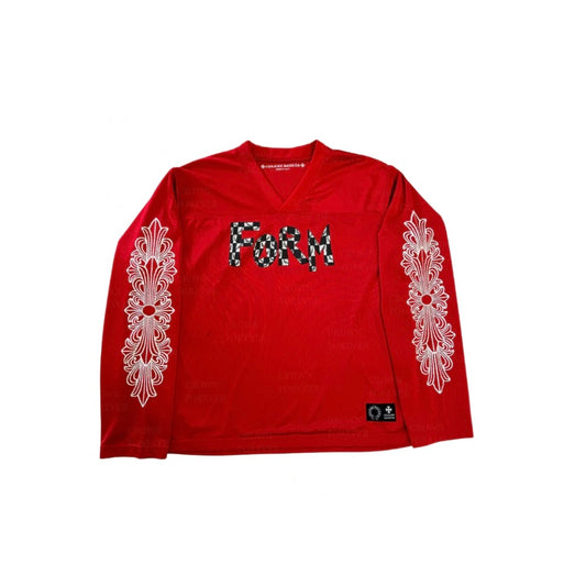 Chrome Hearts Red Longsleeve Jersey BF