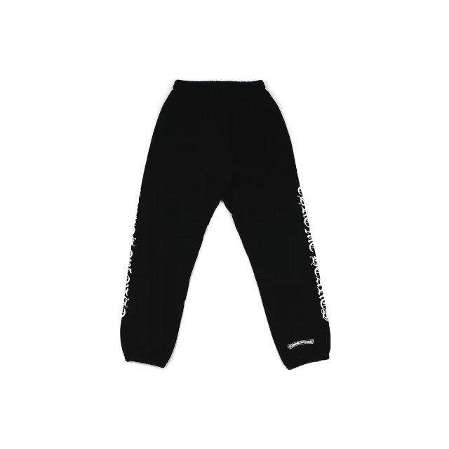 Chrome Hearts Scroll Black Sweat Pants