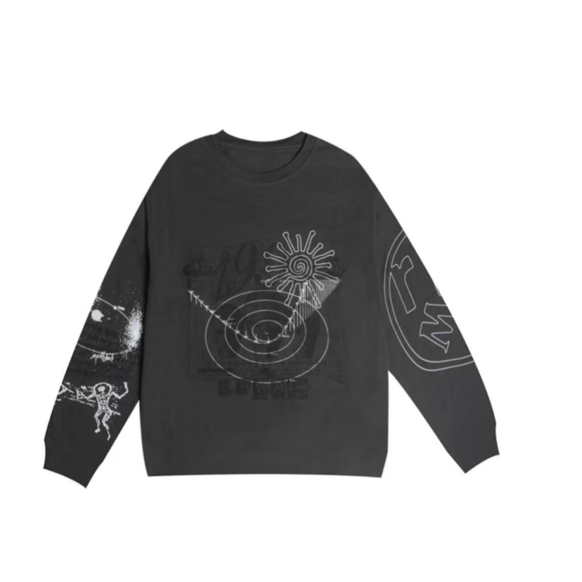 Rhime Palace Symbol Black Long Sleeves Tee MrMEE