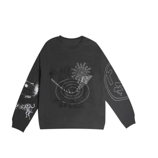 Rhime Palace Symbol Black Long Sleeves Tee MrMEE