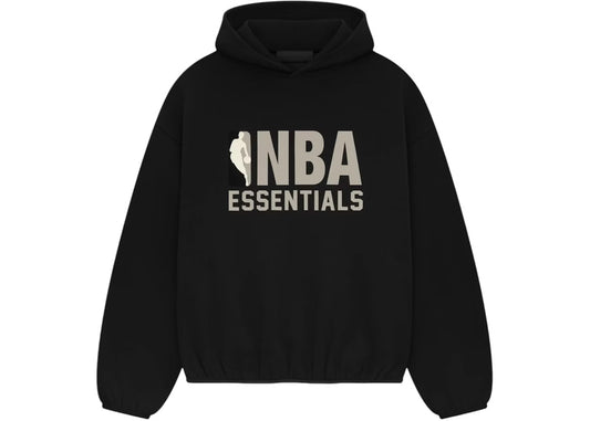 Eseentials SS25 NBA Black Hoodie