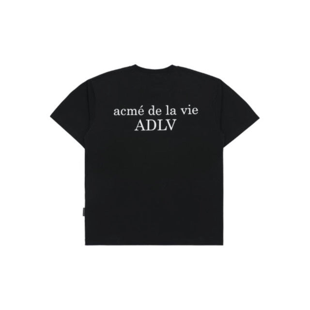 ADLV Baby Face Monster Baby Black Tee