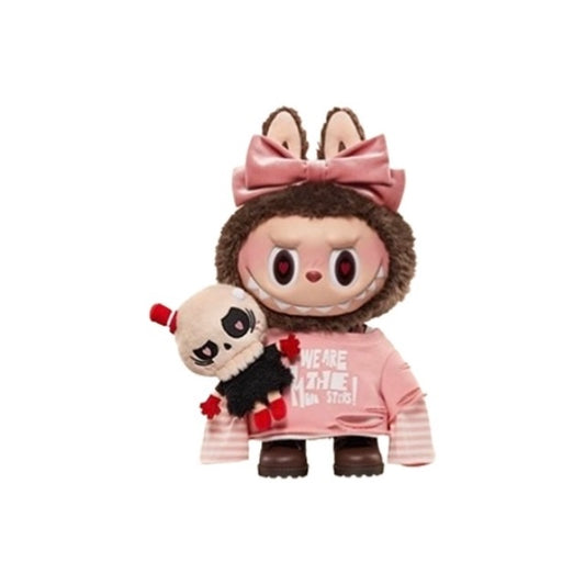 Pop Mart Labubu The Monsters Catch Me If You Like Me Pink Series-Vinyl Doll Gift Box