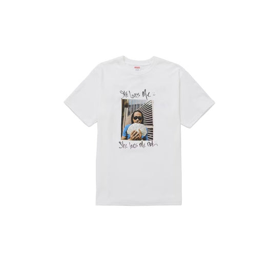 Supreme Max B White Tee CRZ
