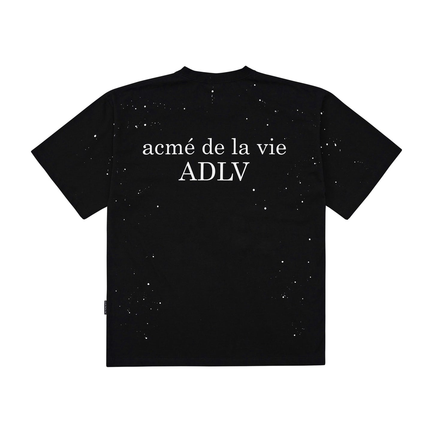 ADLV Baby Face Space Travel Black Tee