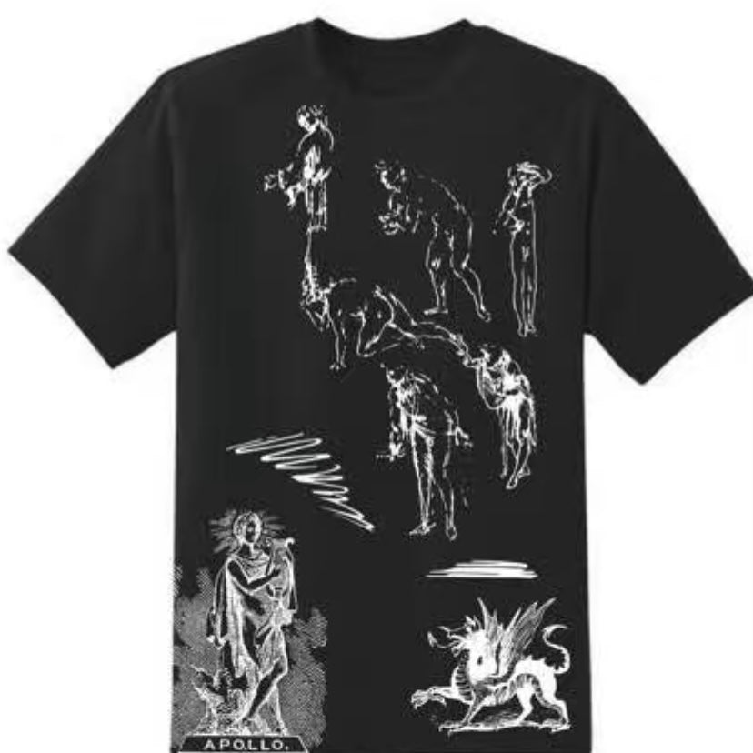 East Eight E8 Apollo Black Tee