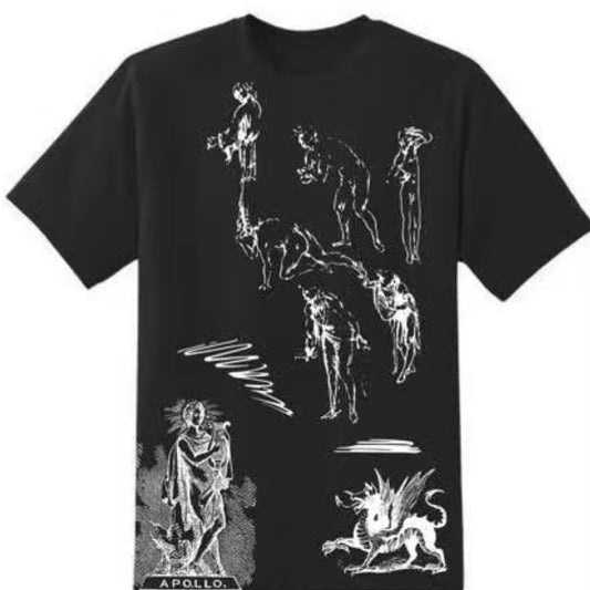 East Eight E8 Apollo Black Tee