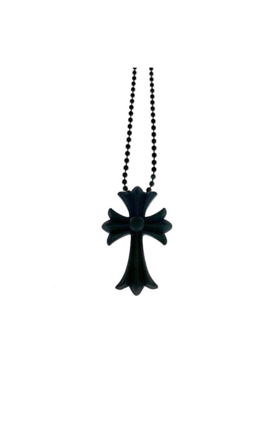 Chrome Hearts Silicone Black Cross BF