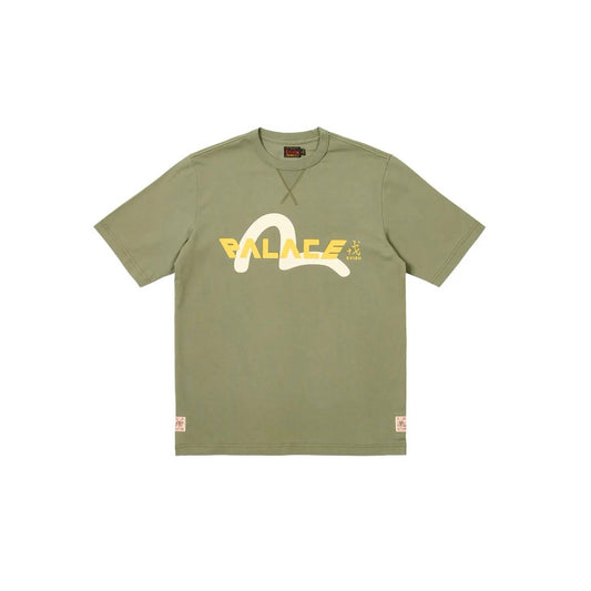 Palace Evisu Logo Olive Tee