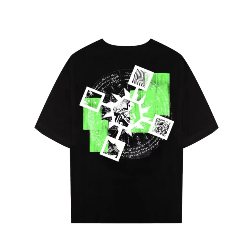 Rhime Aline Four Diagrams Black Tee MrMEE