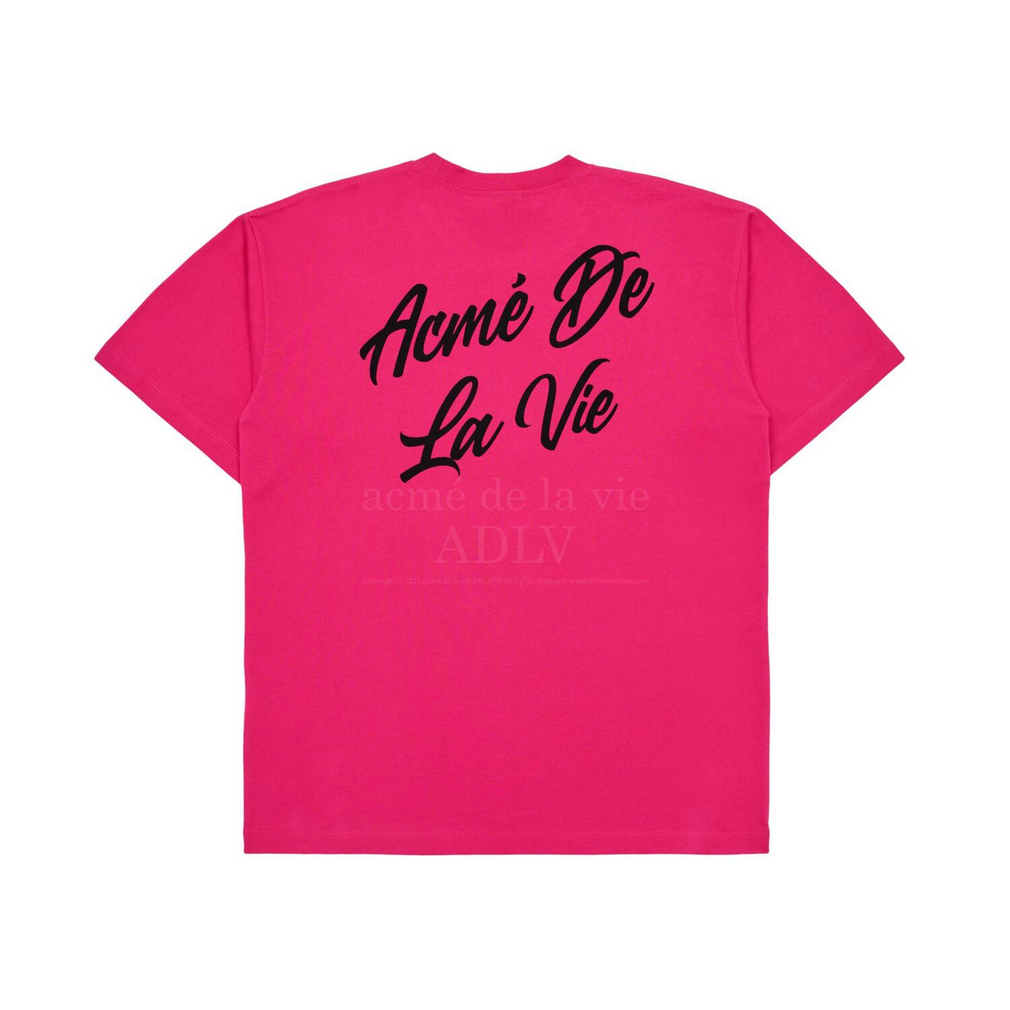 ADLV Script Logo Sky Pink Tee