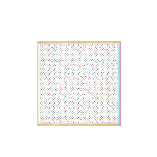 Louis Vuitton Murakami Multicolored White Shawl M94974 BF